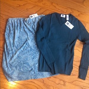Gap skirt sweater